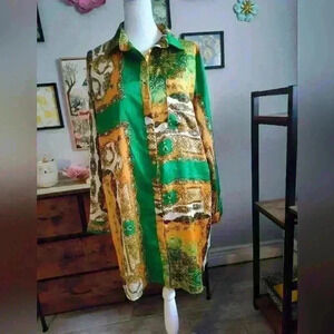 Missguided knee length shirt dress size 4 (23)